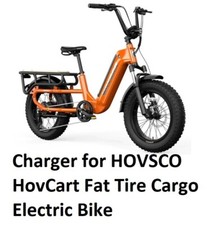   fast 3A power supply battery Charger for HOVSCO HovCart fat tire Cargo ebike