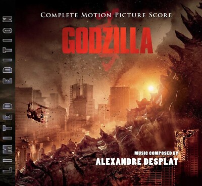 Cd Ripped Out Godzilla Godzilla - 2 x CD Complete Score - Limited Edition - Alexandre Desplat ...