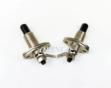 2) PS118 UNIVERS PLUNGER TYPE PIN SW. 7/16" MOUNTING HOLE/ 1" HEIGHT/ 0.250" TAP