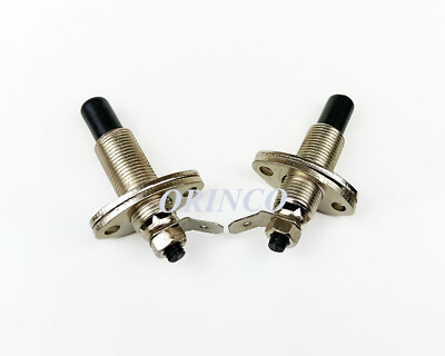 2) PS118 UNIVERS PLUNGER TYPE PIN SW. 7/16'' MOUNTING HOLE/ 1'' HEIGHT/ 0.250'' TAP