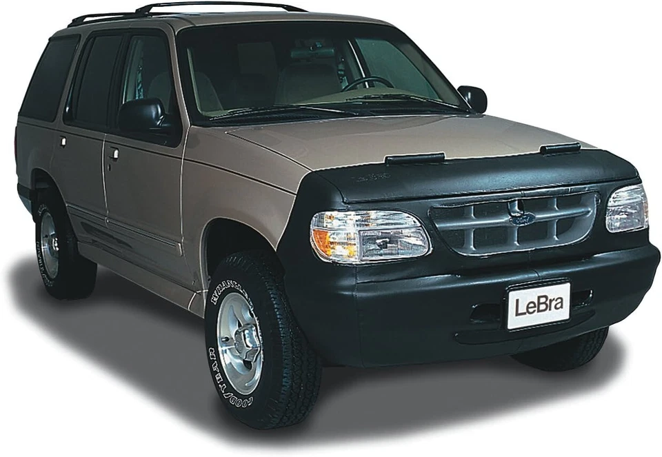 Lebra - 55826-01 Front End Cover Jeep Liberty - Vinyl, Black - Image 3 of 4