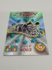 Ziggy the Zebra ty Beanie Babies Wildcard #51