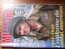 $$w Revue Armes Militaria N°256 uniforme soldat US 1941-45  ambulanciere 1re DB