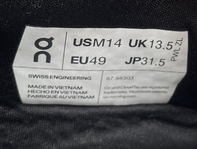 On Cloudrift Cloudtec Black White Running Trainin… - image 8