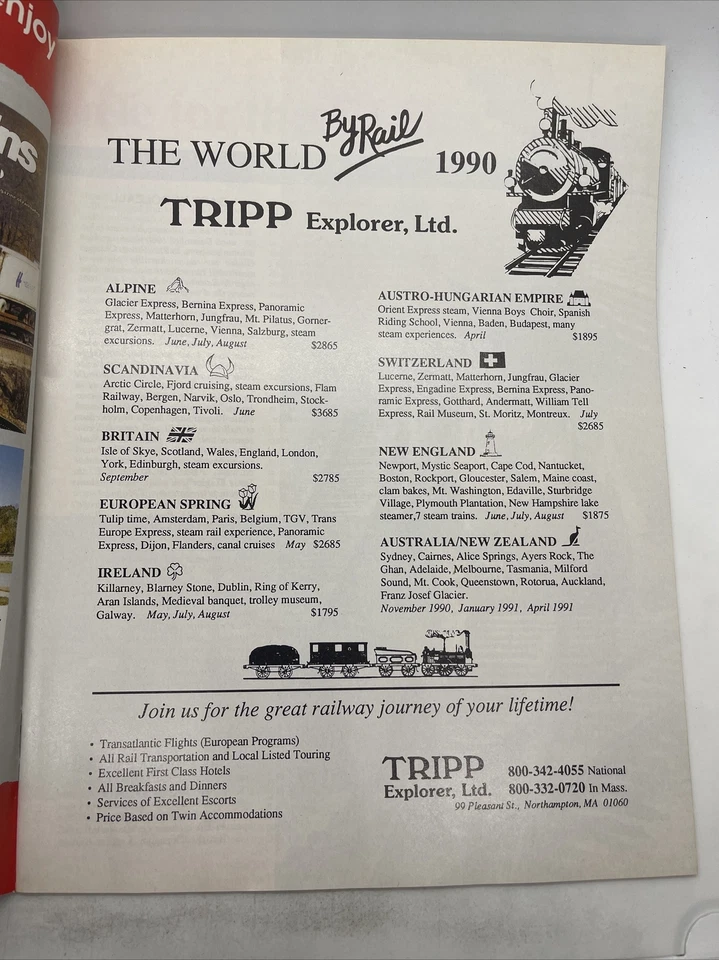 Trains Magazine The Magazine of Railroading 1990 January - Image 3 of 4