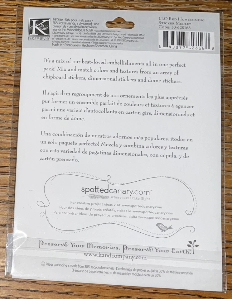 RARO K&Company Lifes Little Occasion Homecoming Red School Spirit Big Dance Game Foto 4 de 4