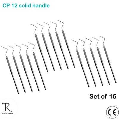 Set Of 15 - Diagnostic Instruments CP-12 Pocket Depths Perio Examination Probes