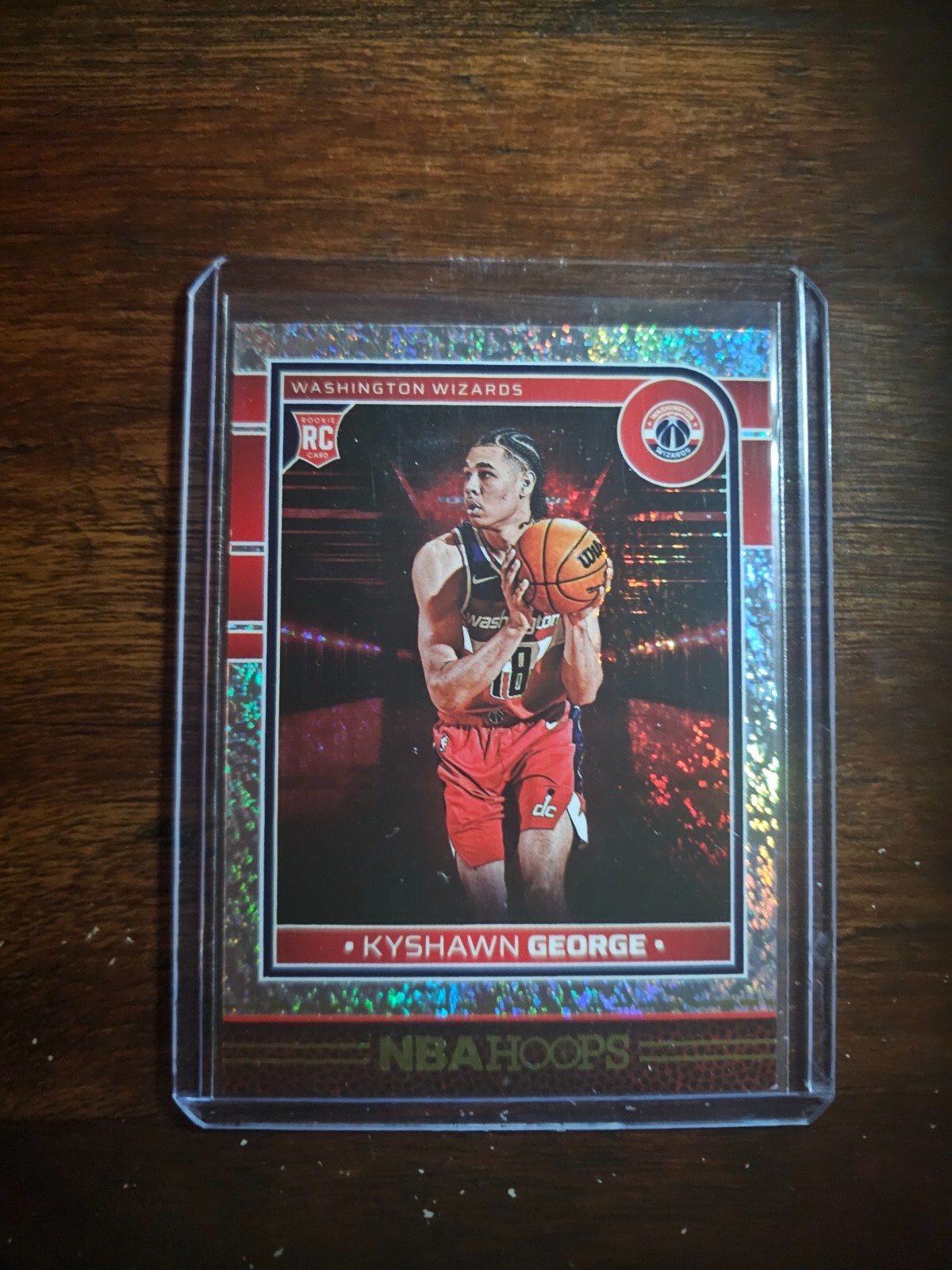 2024-25 NBA Hoops Impulse Parallel SP #254 Kyshawn George RC Rookie Wizards