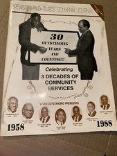 Detroit Brewster Old Timers Journal  30 Years Of Service 1988