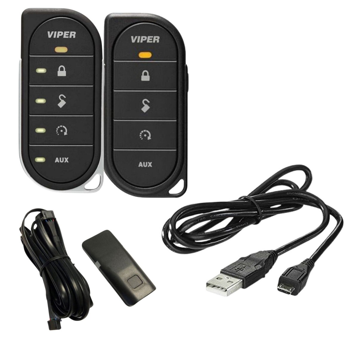 Viper 7857V 2-Way LED Remote 7656V1-Way Plus +6867T DS4 Control w