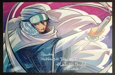 Bleach Rukia Bankai Hakka no Togame Michelle Ruff Autograph Signed Poster 11x17