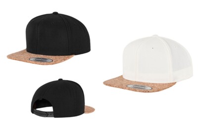 FLEXFIT Cork Snapback Baseballkappe Kork Schirm 6-Panel Cap Mütze 6089 NEU