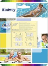 X4 Bestway Heavy Duty Repair Patches For Inflatable Airbeds, Toys, Pools, Lilos