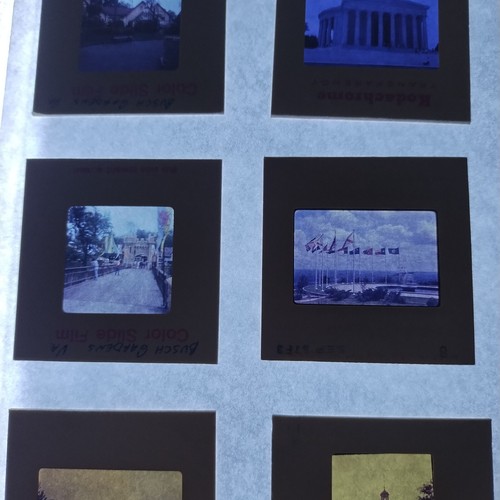 140 Vintage 1970's Vacation Slides In Kodak Carousel Slide Tray Washington DC+ - Picture 9 of 10