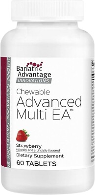 Chewable Advanced Multi EA Daily Multivitamin with Iron for Bariatric 60ct