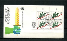 Un Vienne No. 15 FDC Dans Bloc de Quatre (UN22)