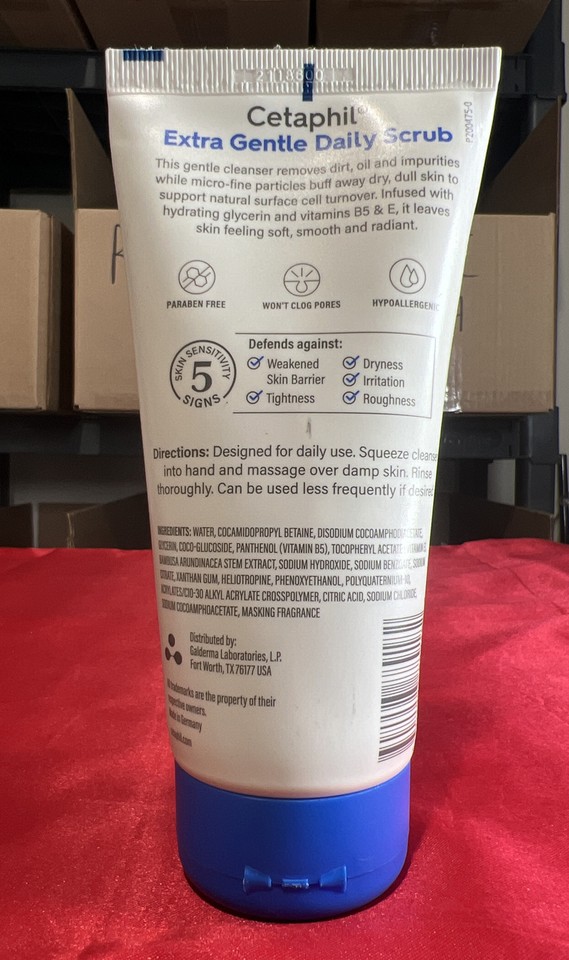 Cetaphil Extra Gentle Daily Scrub Exfoliating Cream 302993889182 eBay