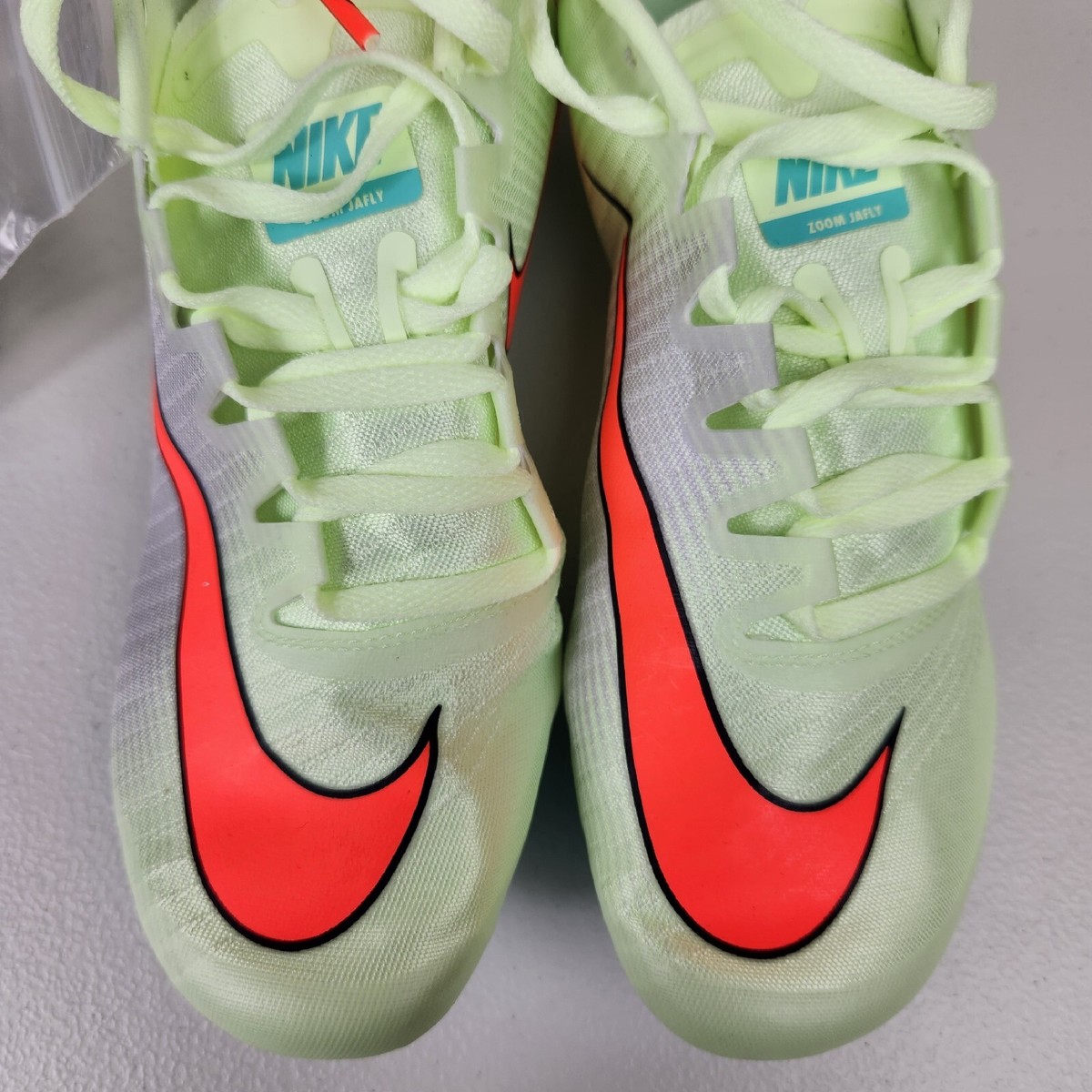 NEW Nike Zoom Ja Fly 3 Volt Orange Track Spikes 865633-700  display picture 1