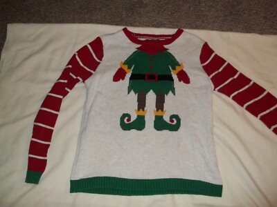 UGLY SWEATER Christmas Sweater Marked L- fits like a medium