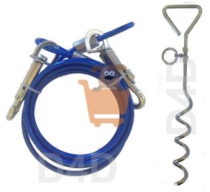 6 ft dog tie out cable