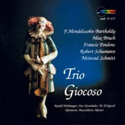 CD Trio Giocoso spielen Schumann Poulenc Max Bruch Meinrad Schmitt 1991