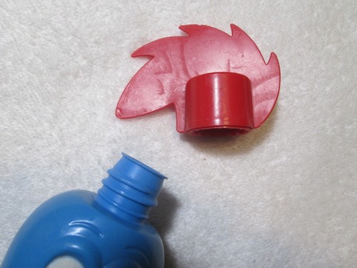 Vintage 1960s Colgate Palmolive Woody Woodpecker Soaky Bubble Bath Bottle - Picture 6 of 6
