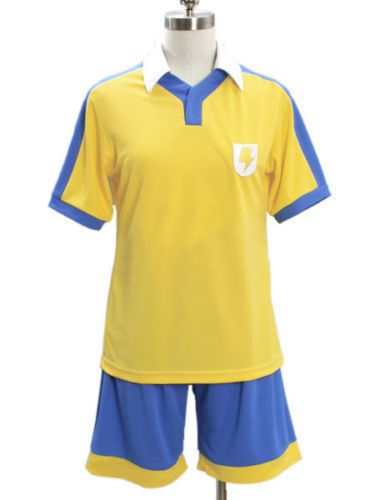 NEW Summer Japanese Anime Inazuma.Eleven.Go Cosplay Costume Soccer Jersey {HJ}2 - Afbeelding 4 van 5