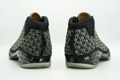 AIR JORDAN 23 XX3 RETRO NEW SIZE 9 TROPHY ROOM BLACK METALLIC GOLD