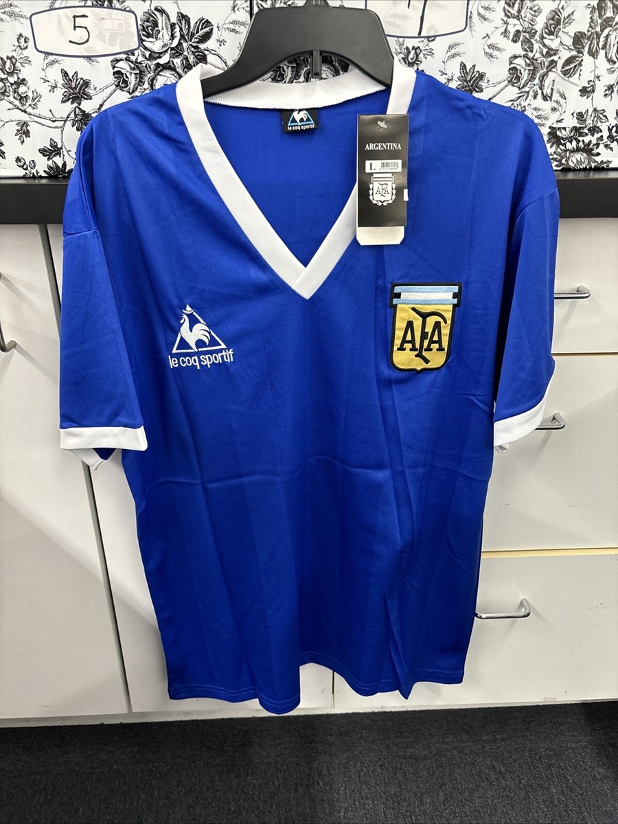 Camiseta Replica De Argentina MARADONA Retro 1986- Sz L