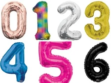 32" Giant Foil Helium Balloons Birthday Age Weddings Parties