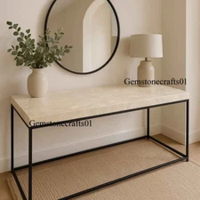 Dining Table Top, Selenite Table Top, Coffee Table Top, Home Living Room Luxury