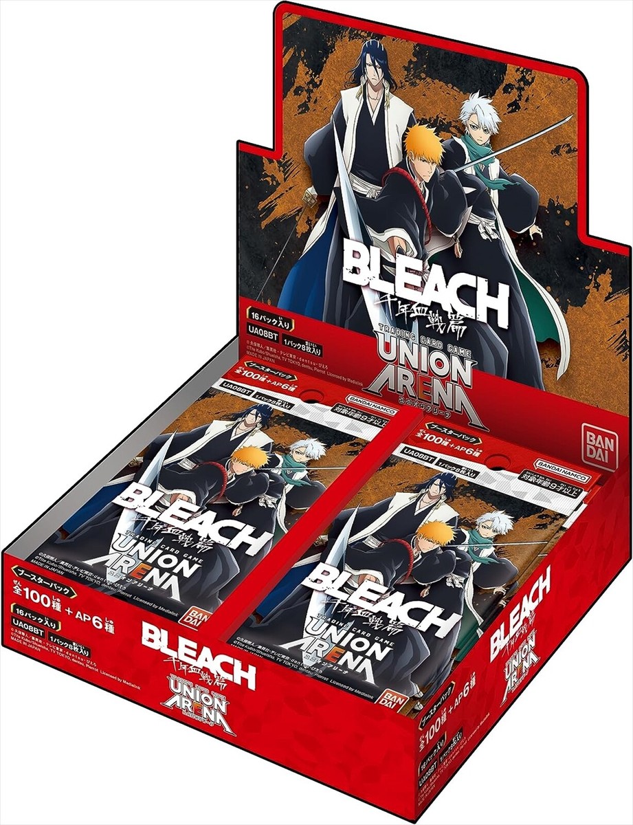 UNION ARENA BLEACH Booster Pack UA08BT Box Japanese Thousand UNION ARENA BLEACH Booster Pack UA08BT Box Japanese Thousand