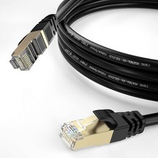 1m-20m CAT 8 Ethernet Cable Patch Cord Lot for Gaming/PS5/PS4/X Box/Router/Modem
