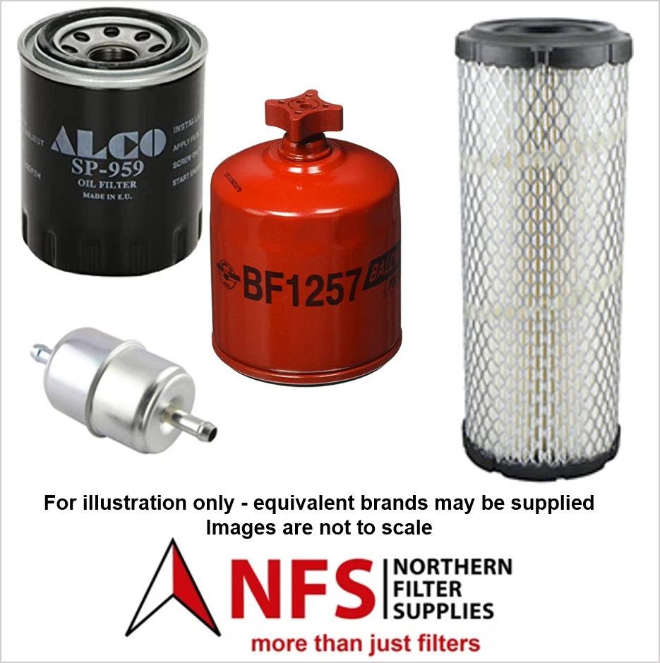 SEE DESCRIPTION NFS Filter Kit fits Ransomes Highway 2130 with Kubota V1305 Engine