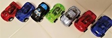 Mini Pull-Back Let-Go Race Cars Dazzling Toys Lot of 7