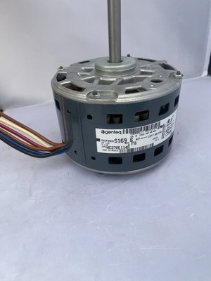 Genteq Motors 5KCP39CGS169S Furnace Blower Motor 1/5HP 1075RPM 115V 1PH HVAC OEM