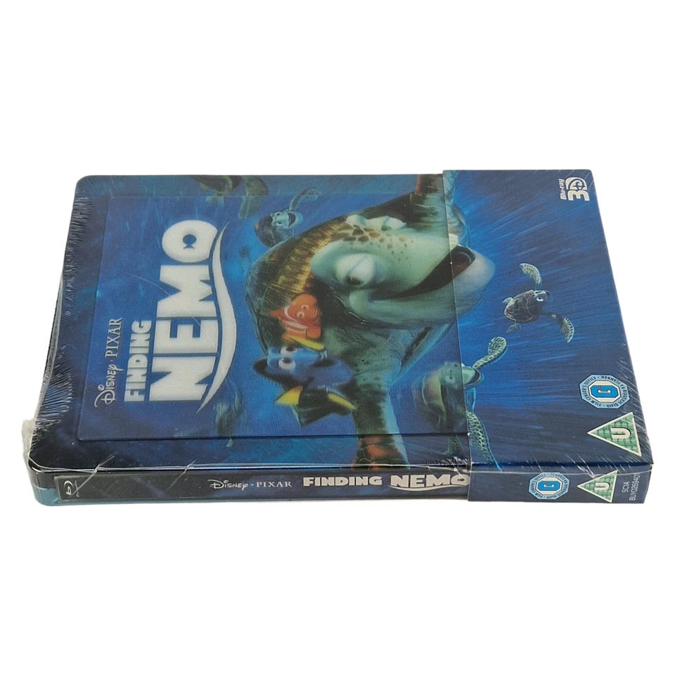 Nemo Blu-Ray 3D+2D Steelbook Zavvi Ausgabe Limitiert Wackelbild 2016 Region B - Bild 4 von 4