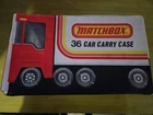 Vintage Matchbox 36 Car Carry Case with Trays 1978 Lesney Products