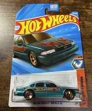 2026 N Case Hot Wheels 96 Chevrolet Impala Ss Hw Torque 164 Diecast Flames