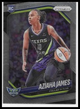 2025 Panini Prizm WNBA #83 Aziaha James