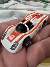 TYCO Porsche 908 Wht/Org 3 Lighted Untested