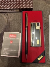 Hadson- Lighter and Pen Set. Unused In Box. Made In England