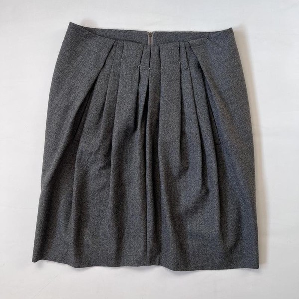 Women Gunex Skirt Grey Wool 38