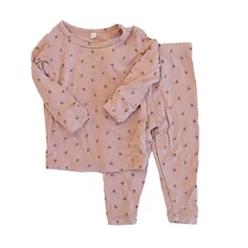 Quincy Mae Tops Bamboo Pajama Set 3-6m