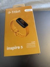 Fitbit Inspire 3 Activity Tracker SmartWatch Morning Glow Brand New