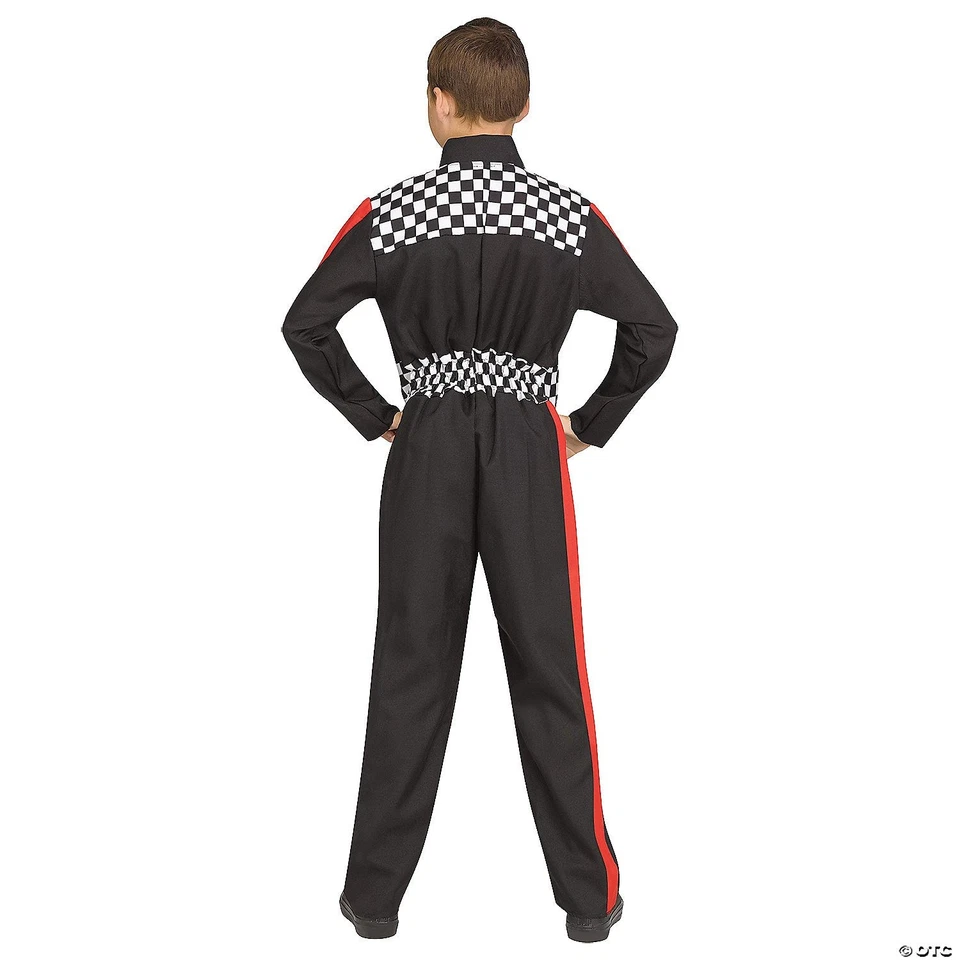 CHILD'S RACE CAR DRIVER-SM - Halloween Costume Cosplay & Party Outfit For Kids - Image 2 of 4