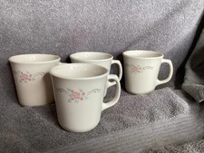 set of 4 Corning/Corelle English Breakfast coffee/tea cup/mug