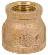 Smith-Cooper 36RC1010006L Reducing Coupling 1" x 3/4" Lead-Free Brass FPT