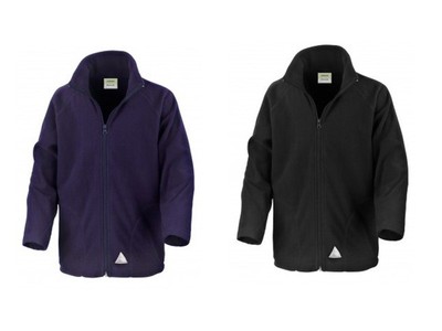 RESULT Fleecejacke Kinder Fleece Antipilling Funktion Schnelltrocknend L-XL R114