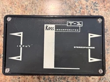 Vintage  Koss T-1 Box For  Stereophones Headphones